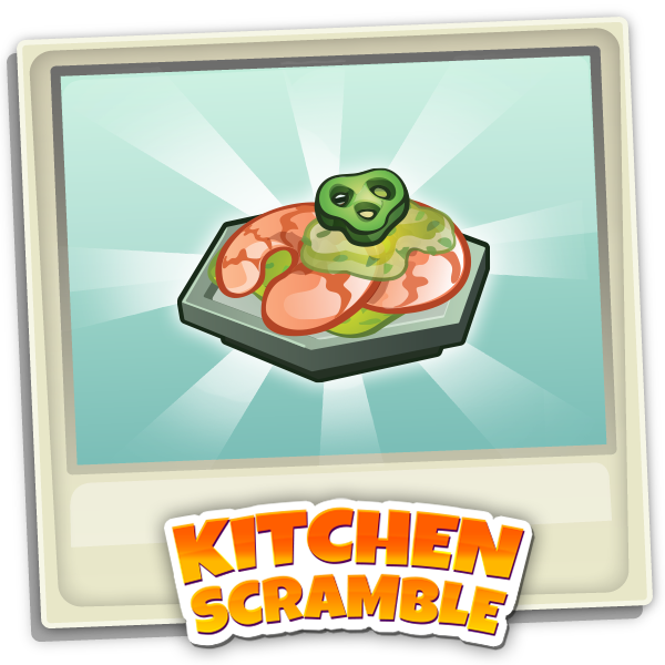 KitchenScramble's tweet photo. Space Jam's Stellar Shrimp Scampi is sure to make anyone happy! Grab yours today! #kitchenscramble https://t.co/YgWEOUjEEC