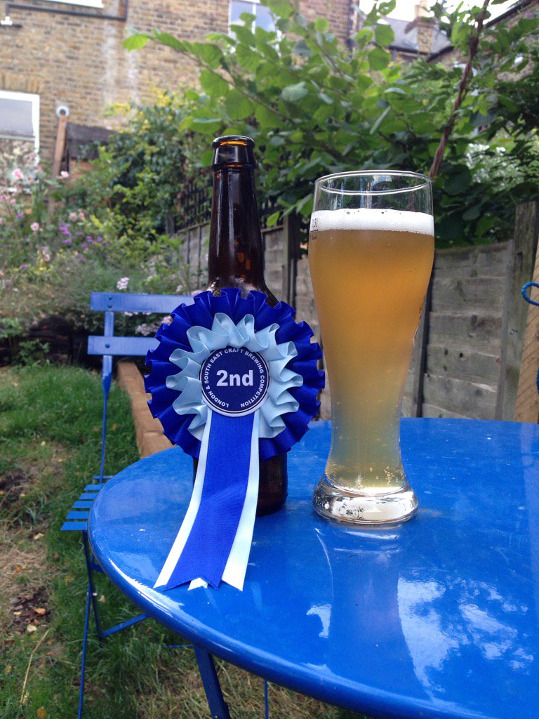 SOMABeerCo's tweet photo. Just had the last bottle of Kolsch Lager which won 2nd place at the London and south east home brew competition. https://t.co/CS6LMIEdk8