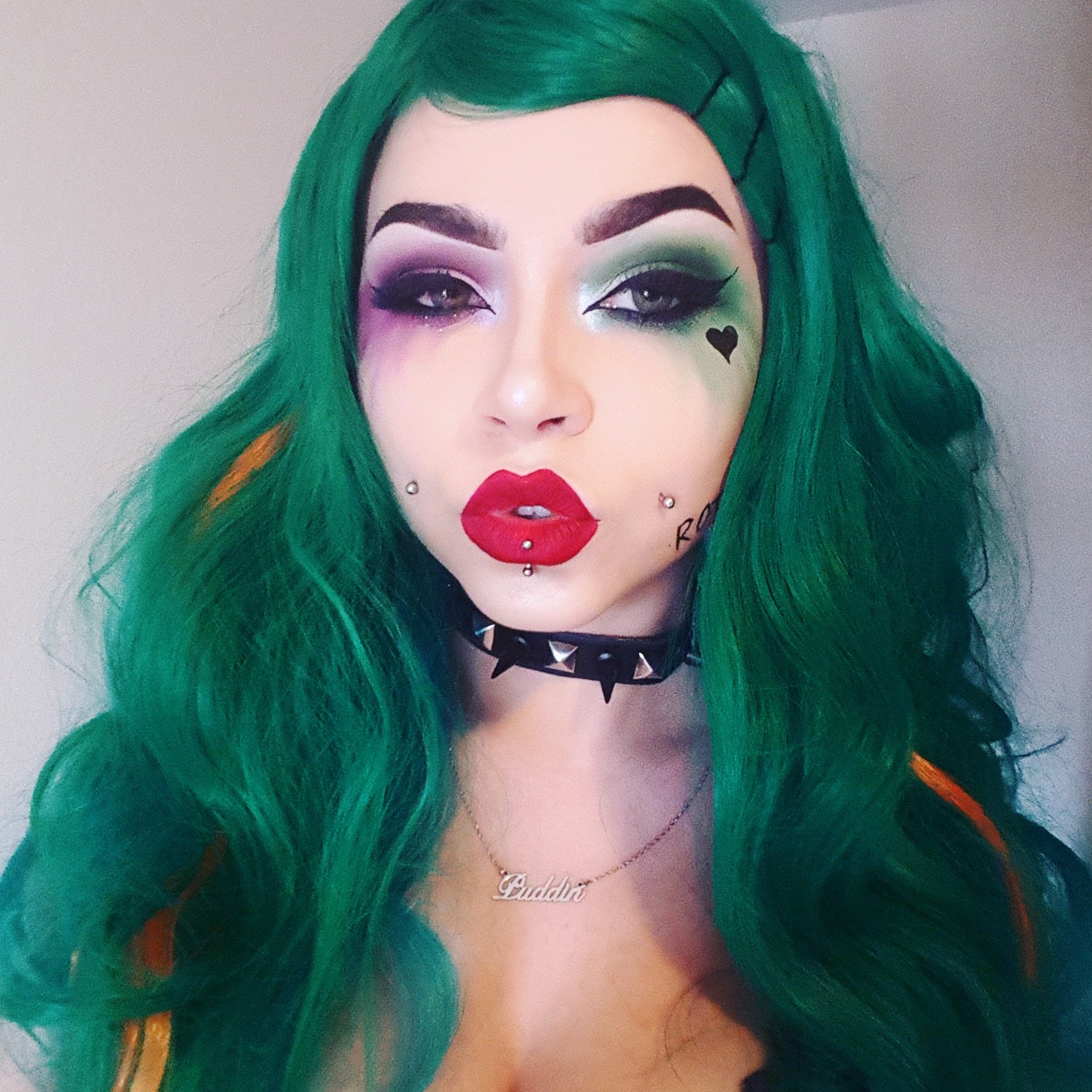Sydney Nicole on Twitter: "Suicide Squad Harley Quinn: Joker Style 💚  #SuicideSquad #TheJoker #HarleyQuinn #Makeup #jeffreestarcosmetics #sqwad  https://t.co/7v6ArDe5cF" / Twitter