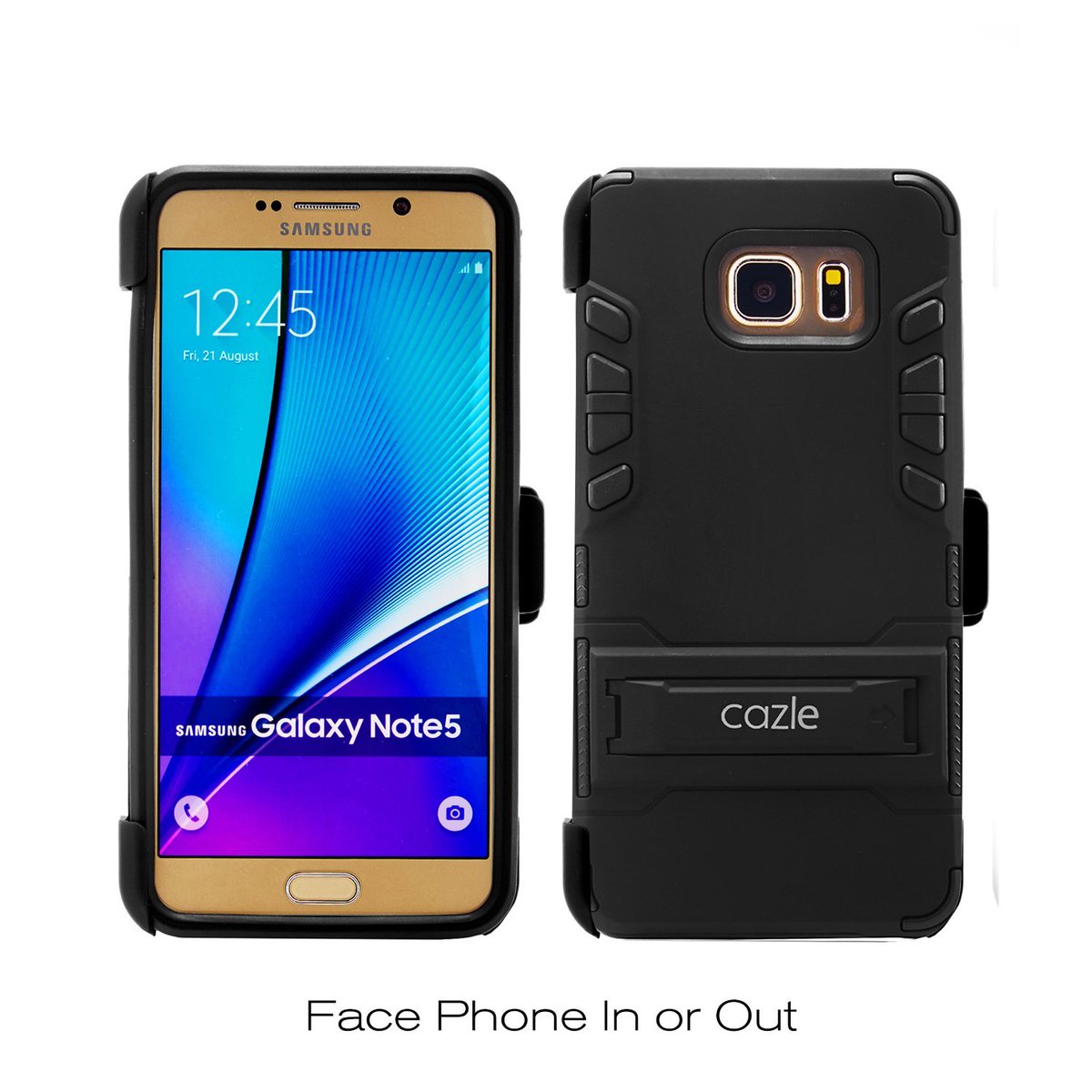 note_5_case's tweet image. Includes 2 pieces - a hard case that slides into a locking belt clip swivel holster
amazon.com/Extreme-Protec… ;