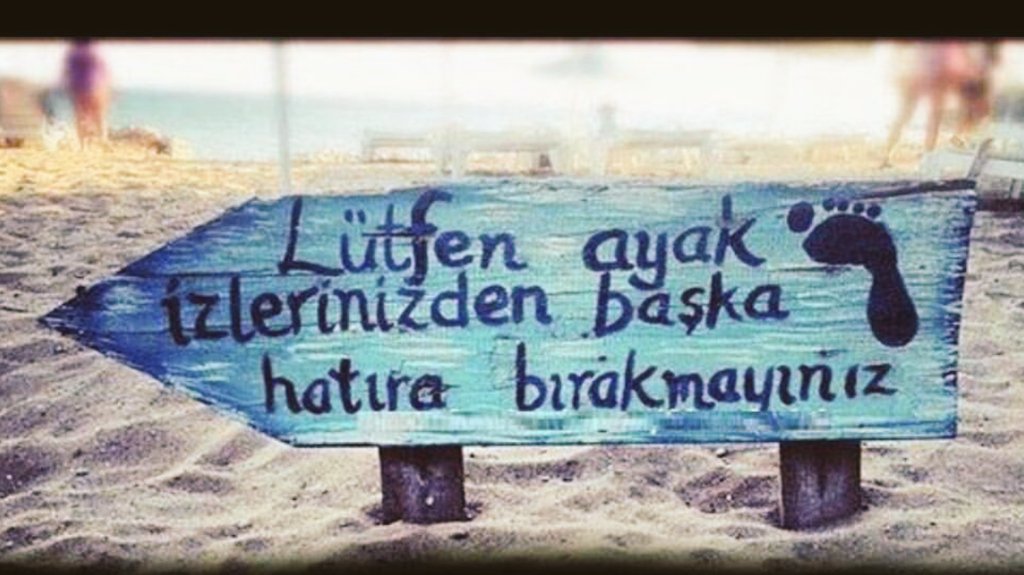 Sigara izmaritinin 7m³ deniz suyunu kirlettiğini,plastik bir şişenin doğada 450 yılda kaybolduğunu biliyor muydunuz?