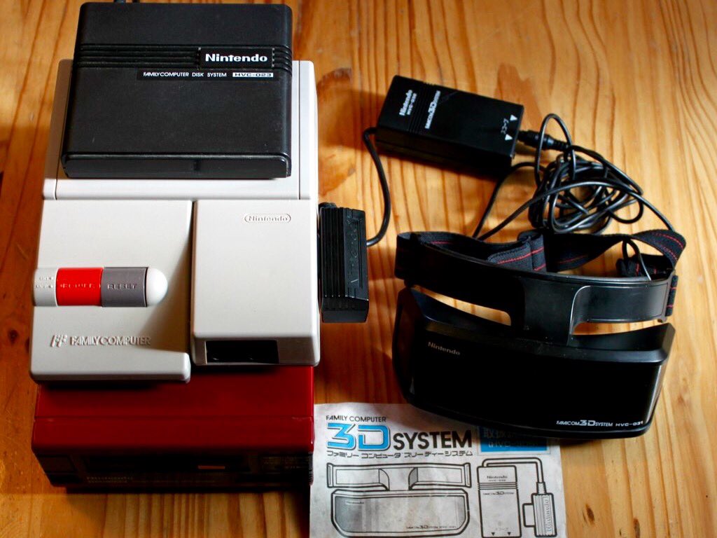 nintencollect's tweet image. We want to thank @castle_zotz for these AWESOME photos of his retro @Nintendo #3Dsystem for the #Famicom from 1987!