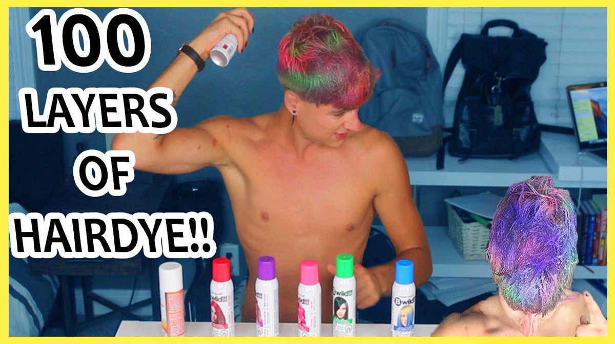 OfficialBradlee's tweet photo. 100 LAYERS OF HAIR DYE!!!!!!!! HAHAHAH!!!

https://t.co/BKAMQ8hIE7 https://t.co/1s679oeziw