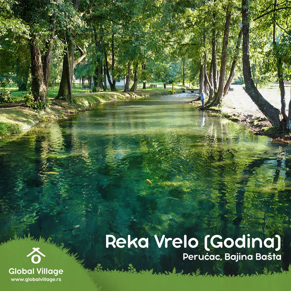 GlobalVillage_R's tweet photo. Reka Vrelo dugačka je svega 365 metara, pa je poznata i kao reka Godina. :)
https://t.co/wRHvYWWmos
#globalvillage https://t.co/tEM8BpgWS3