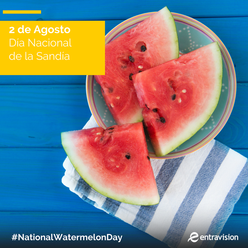 tricolor995's tweet photo. ¡Hoy es el #NationalWatermelonDay ! ¿Cuál es tu forma favorita de comer sandía o patilla? https://t.co/iPZwPguDSv