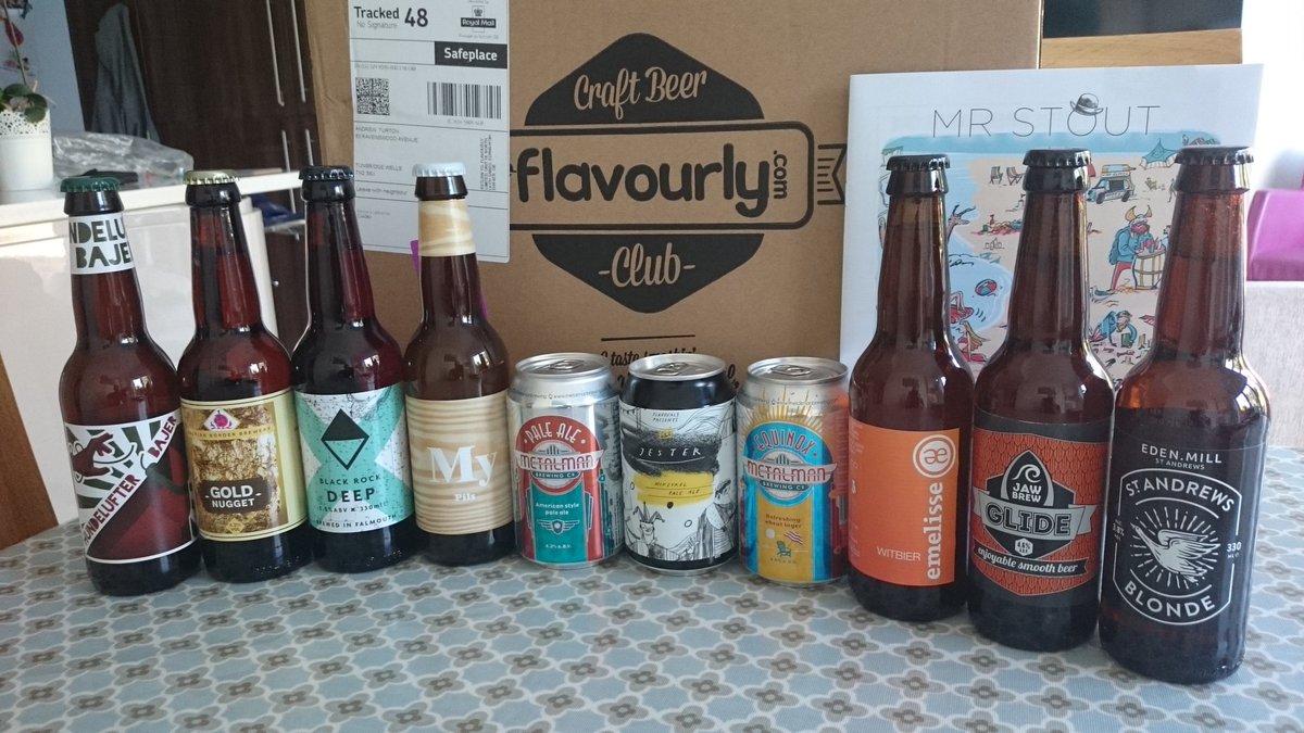 ATurton1972's tweet image. Beer lovers.... Use my #buddycode to get your first @flavoury #craftbeer box for £10. Enjoy!
flavourly.com/ANDREWWJH
