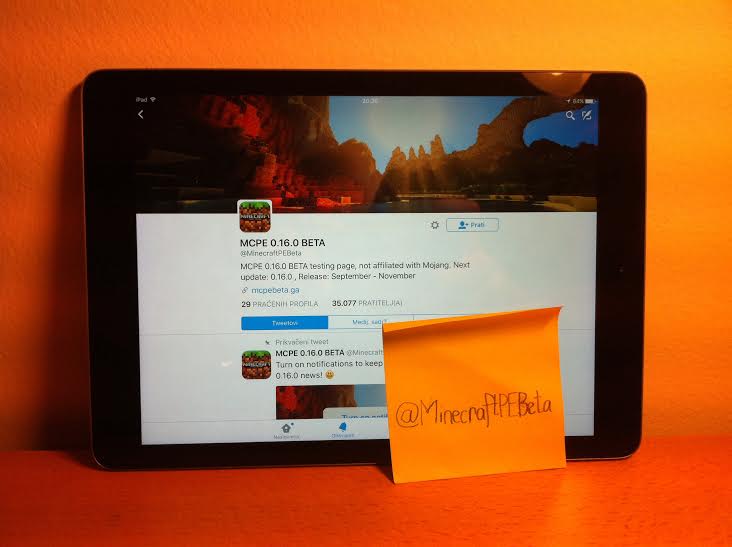 MinecraftPEBeta's tweet image. iPad Air GIVEAWAY

How to enter?
- FOLLOW @MinecraftPEBeta 
- RT
- TURN ON NOTIFICATIONS

Ends at 1500 RTs