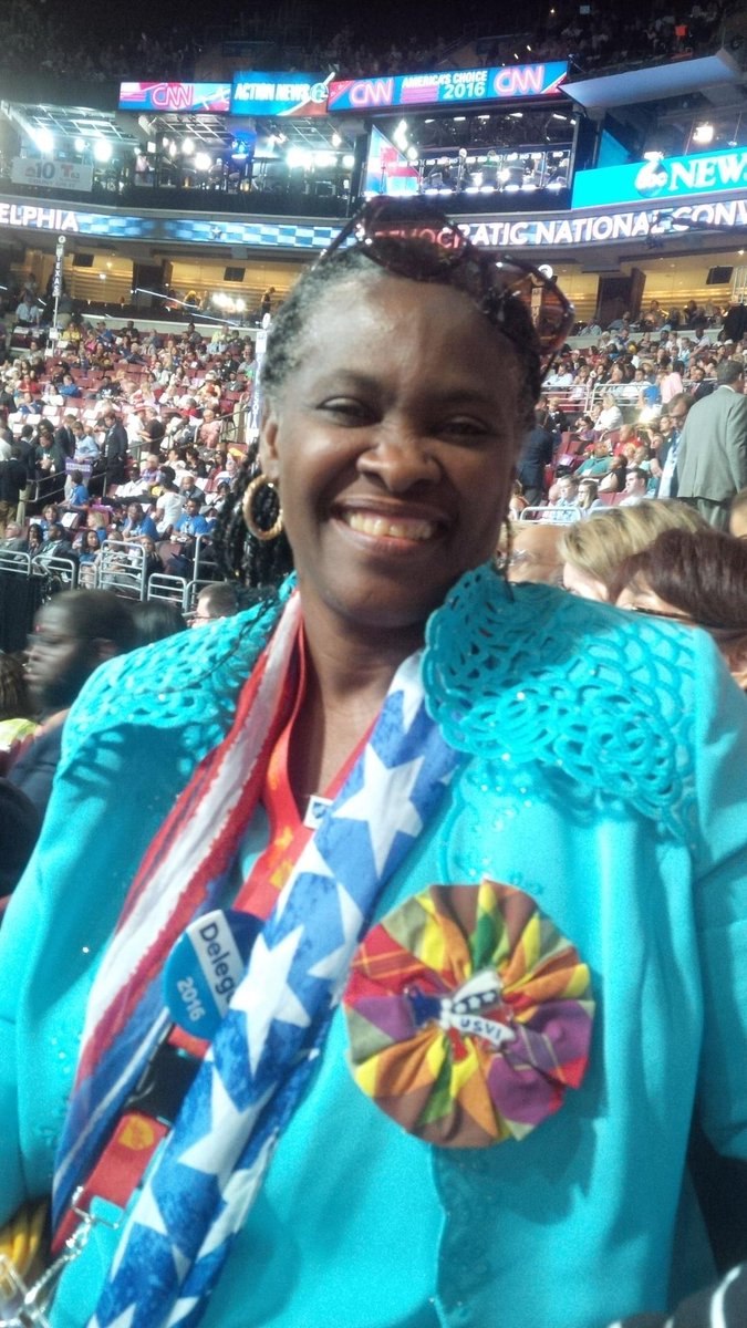 RepSheryl's tweet image. At the Democratic National Convention last week!  Had a great time among fellow democrats...