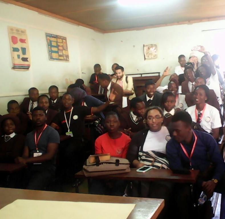 ipsfwc2016's tweet photo. Some of our participants facilitating career guidance with students from one of the local schools #PPAC #IPSFWC2016 https://t.co/1wA5KTh3OE