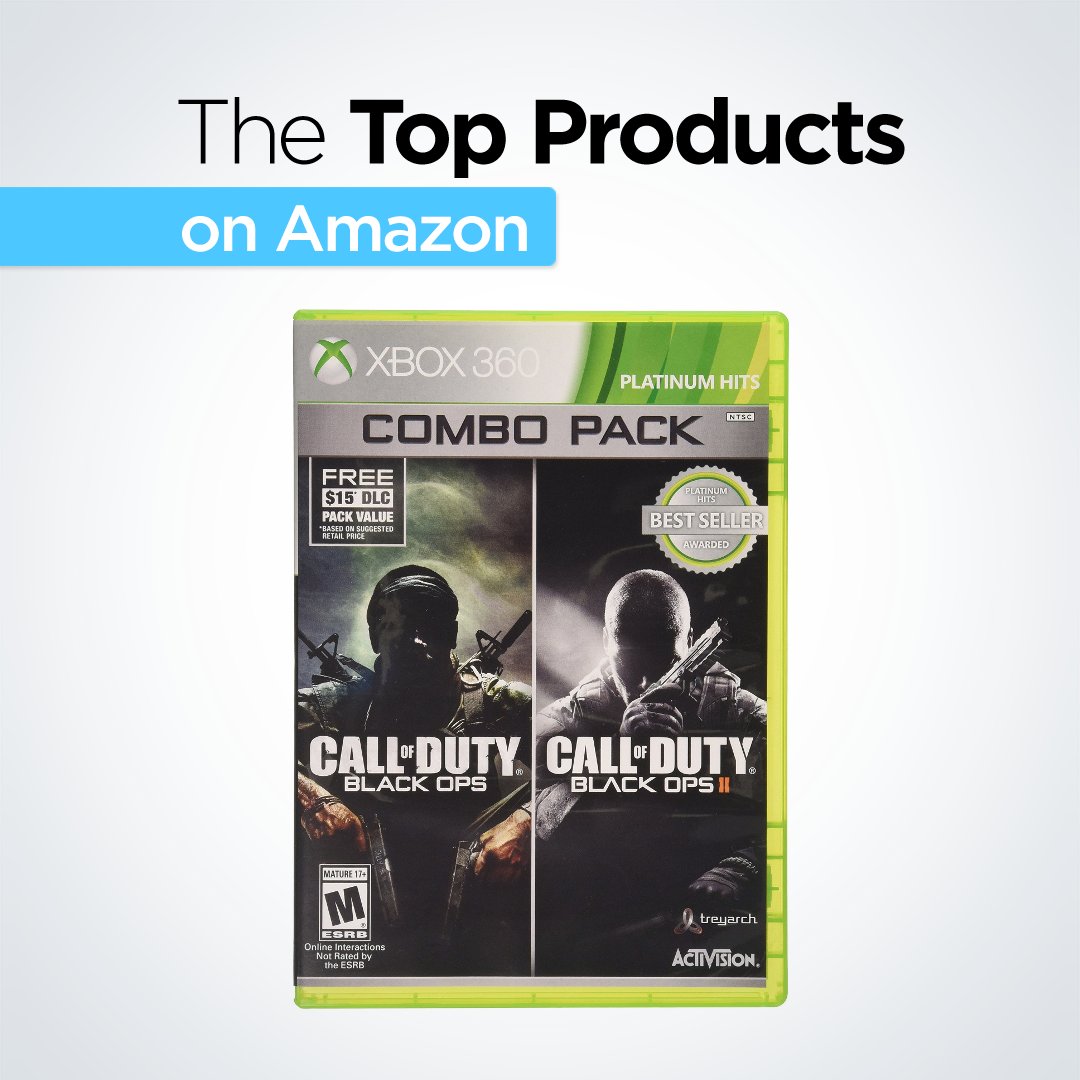 amazon's tweet photo. Call of Duty: Black Ops Combo Pack - Xbox 360 https://t.co/kp6OGFEFCq https://t.co/UgMhiJCEBj