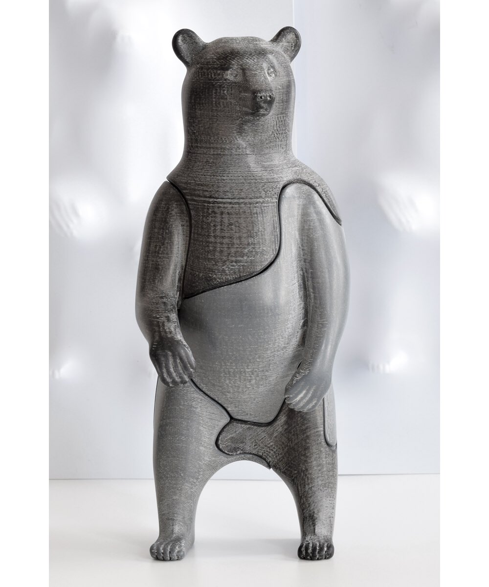 LockNesters's tweet photo. Bear is shipping out now!!  He likes to stand still and watch you. https://t.co/SpCh231vCH #designertoys #toy #toys https://t.co/Vg0gNwfNw1