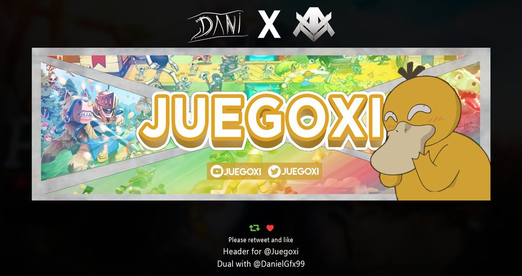 ZadexGraphs's tweet photo. 💥HEADER FOR @Juegoxi !💥
🔥HD: https://t.co/fsIbsuum2P 🔥
💞DUAL WITH @DanielGFX99 💞
👌RT AND FAV👌 https://t.co/zjEK9nsL0O