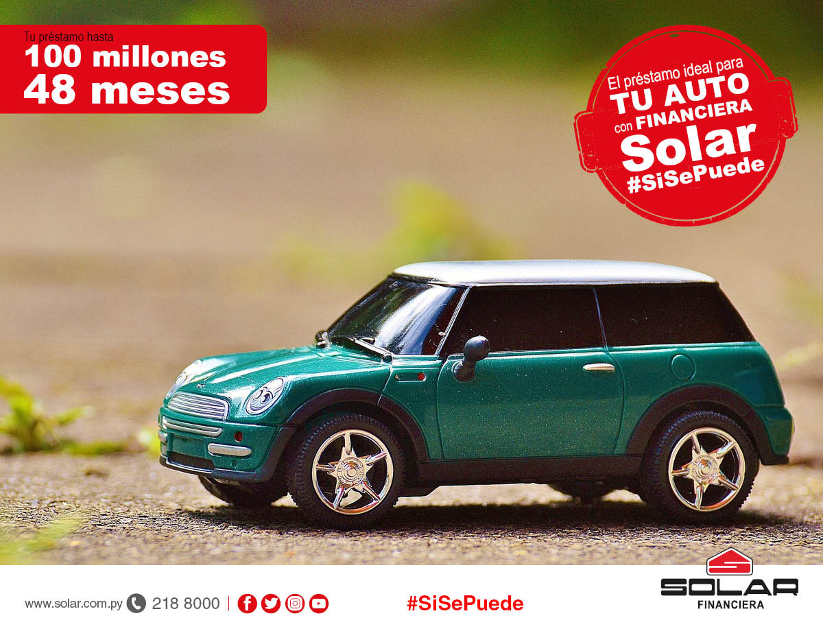 solarbanco's tweet photo. Volve tu sueño realidad! Podes tener el vehículo que deseas con préstamo TU AUTO de #FinancieraSolar #SiSePuede https://t.co/Yk9lKaR5zu