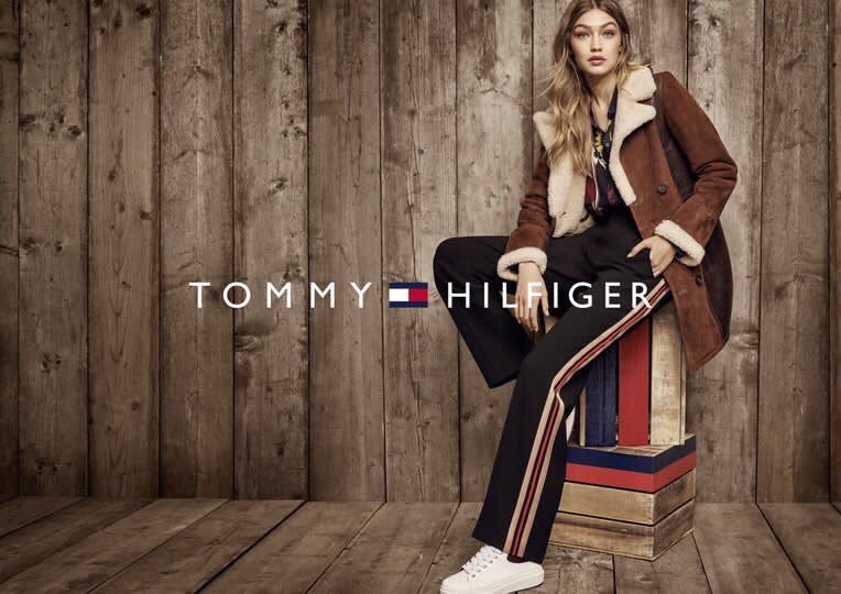 HadidNews's tweet photo. Gigi Hadid for Tommy Hilfiger. https://t.co/d2j4vr9YAD