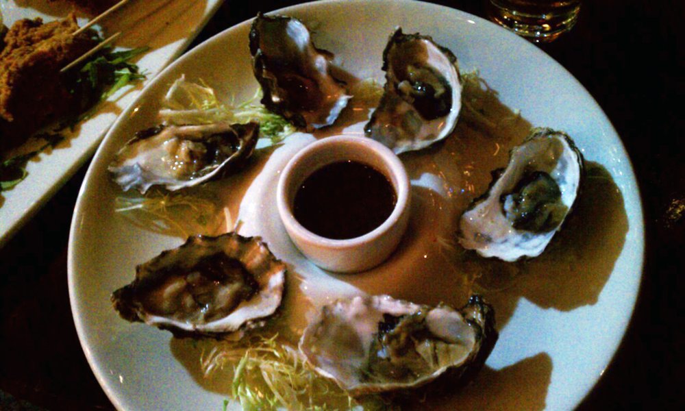 #Oysters Galore!! $5 for $5 fried or raw oysters all night long! #happyhour #twilightthursday