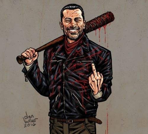 ChocolateSelva's tweet photo. 💀 Amazing #Negan #fanart. 💀 https://t.co/2tOed8DBzq