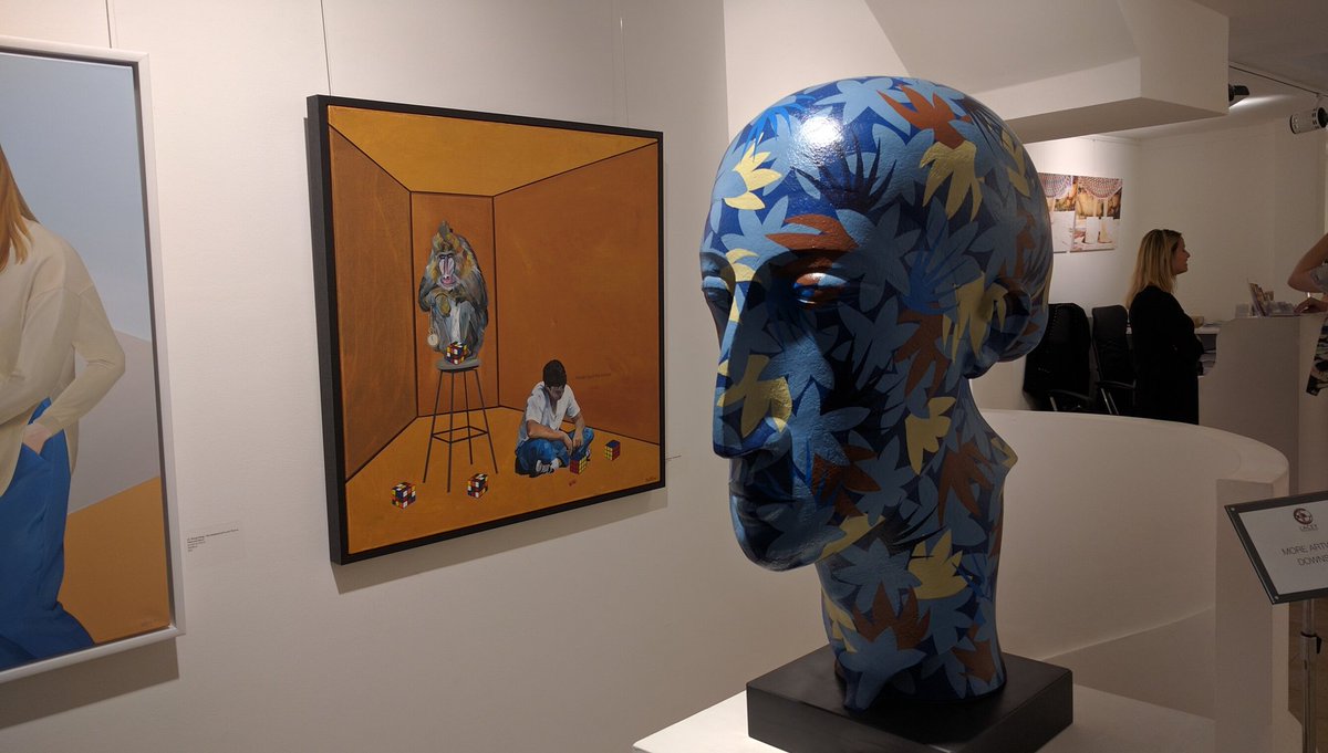 LondonArtCritic's tweet photo. Congratulations to all the winners and shortlisted entries in the summer prize at @LaceyContemp https://t.co/lEZ88kAgvX