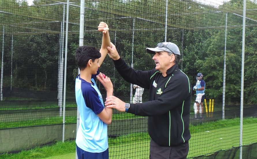 Sublime action from week 3 of our Summer Cricket Camp...