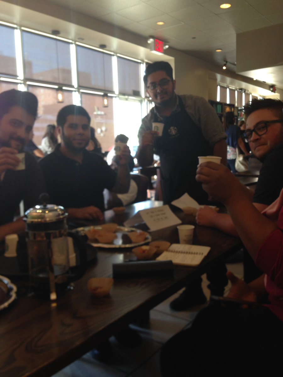 cdrake14's tweet photo. Another Coffee Master seminar and recertification for district 730.  Yeah Kamran.. Congratulations https://t.co/zZ2UXD8fcL