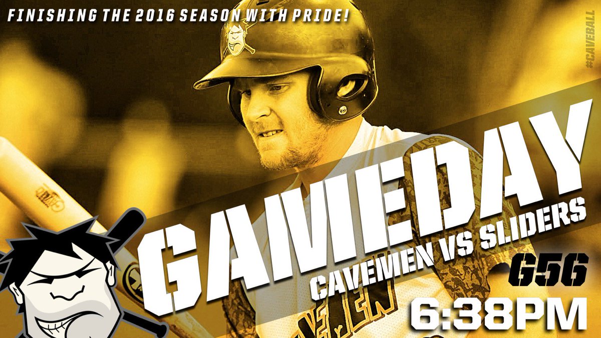 Cavemen vs <a href="/SliderBaseball/">Slider Baseball</a> tonight at 6:38 pm.  Listen live on at network1sports.com/station/khmo #SalvationArmy #FoodDrive