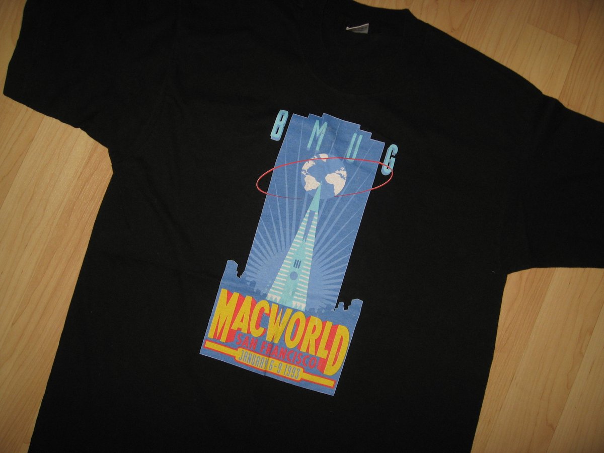 cover_uranus's tweet image. MacWorld 1993 Computer Tee $59.99 #MacIntoshComputer #MacIntosh #TraderYore #MacWorld #Apple etsy.com/listing/240397…