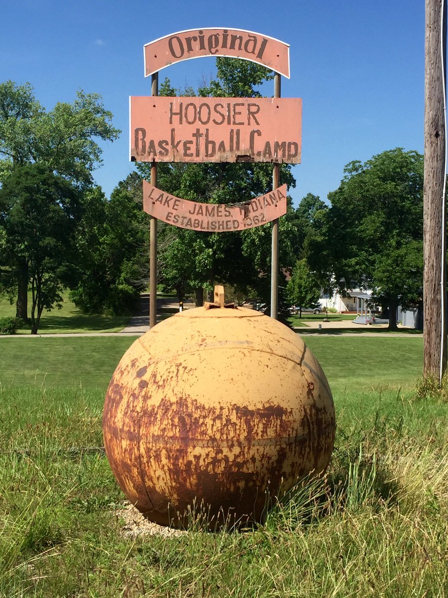 Stopped by today see where it all began for me and many other coaches! 🏀🏀🏀🏀#McCrackenBBCamp #LakeJames