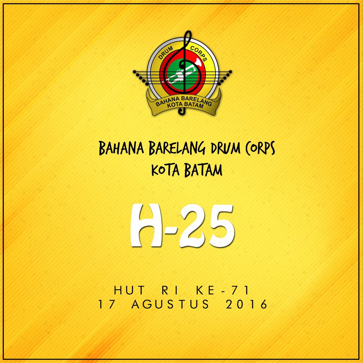 bbdcbatam's tweet photo. BBDC XXII / 2016 | H-25 17 Agustus 2016 #BBDC #1945 #MBActivity https://t.co/gg3e1Ga4YM