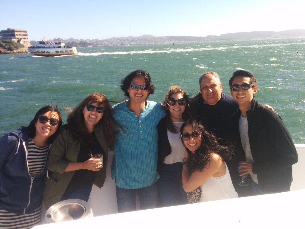 HillaryTyree's tweet photo. Beautiful day on the bay with the @PejmanMar team! #svbatwework https://t.co/X65cjg1Ne1
