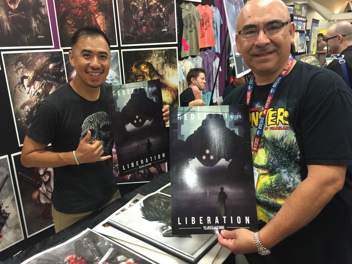 ProjectTOTM's tweet image. Having fun with the fans at #SDCC2016