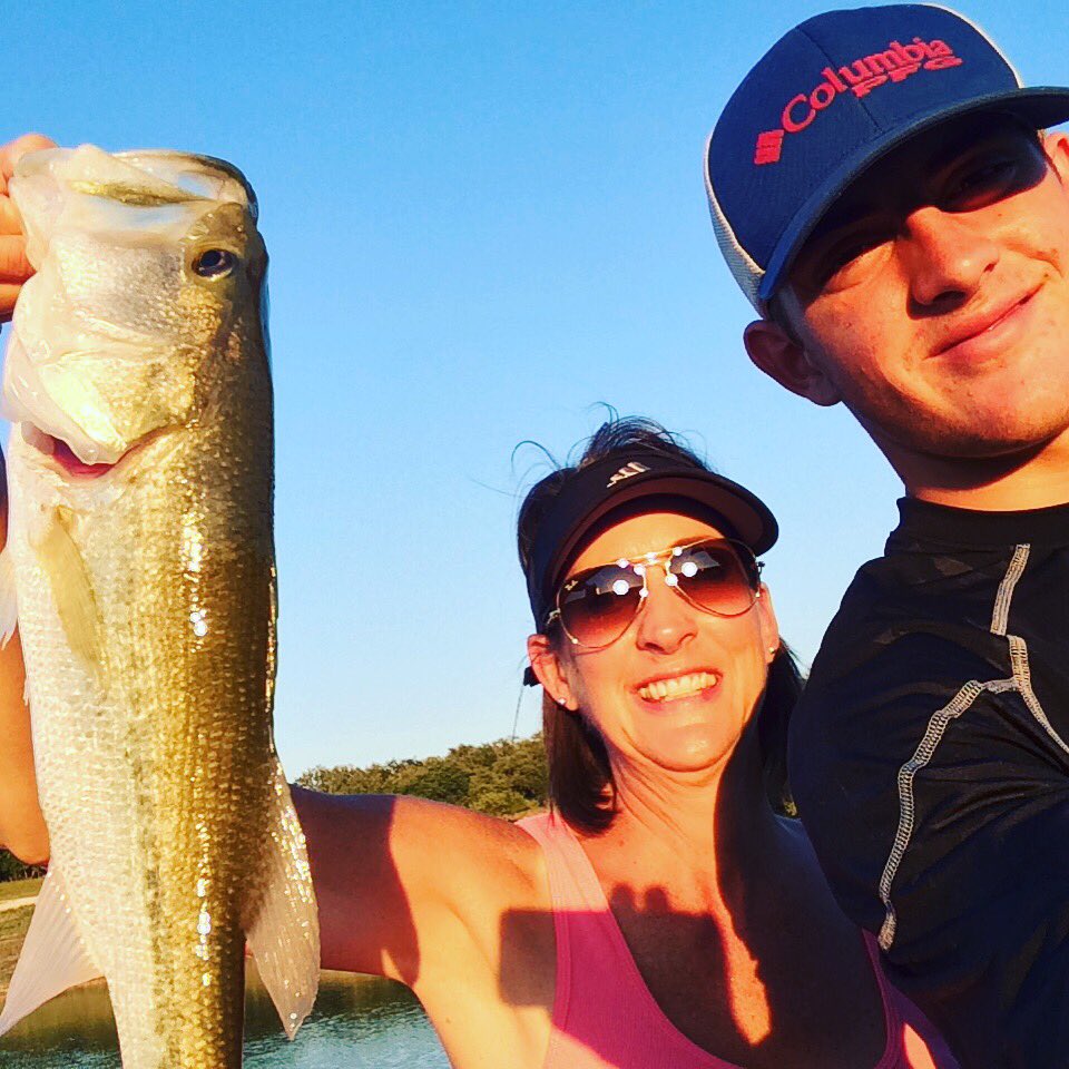 loracheney's tweet photo. Baseball's fun but this is my favorite!! @22wyattcheney #cheneylake #ranchlife #blessed https://t.co/ikzHOZhgTo
