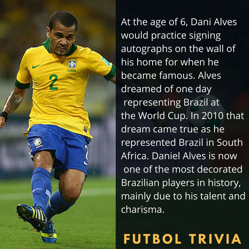 futtrivia's tweet photo. Even at the age of 6, Dani Alves knew he would become famous! https://t.co/i8gqfVVEkp