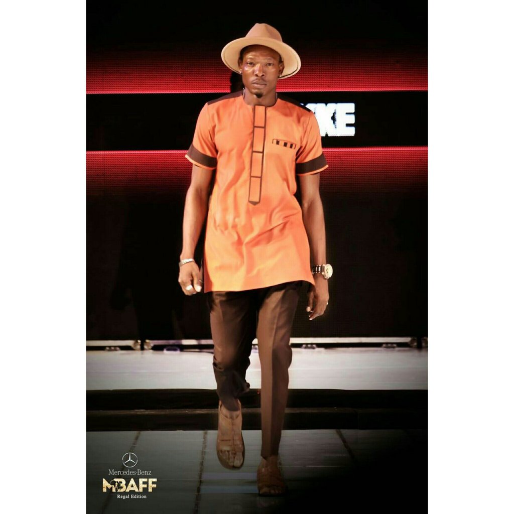 supremedagency's tweet photo. @bigoze on the runway of @accrafashionweek #mbafw #mbaff #runway #model #africanprints #supremedynamicagency https://t.co/pKDsZfN4cU