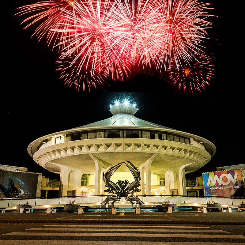 Watch the <a href="/CelebOfLight/">Celebration of Light</a> #fireworks from a comfy indoor seat at the <a href="/Museumofvan/">Museum of Vancouver</a> + BBQ! ow.ly/QHf6302wh7B