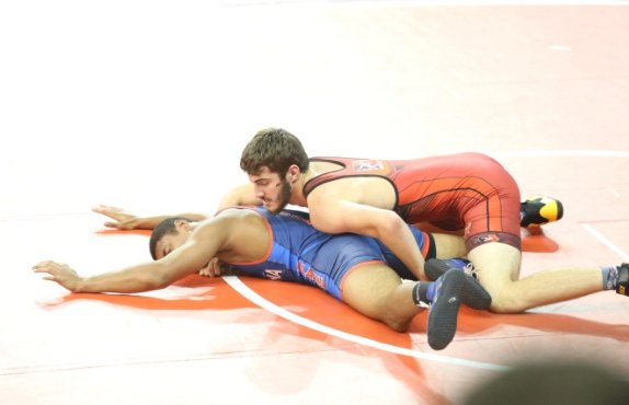 IAwrestle's tweet photo. Kaleb Reeves TF 12-0 to Double All-American. Finishes 5th Place. #Fargo2016 #CadetFS https://t.co/yIIUhS8HTf