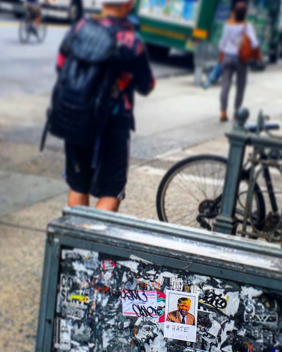 TrumpDicPic's tweet photo. Have you seen one? Let us know. #HATE #trumpdicpic # trump #hillary #nyc #chelsea #streetart #art #fbf #lfl https://t.co/bUVquhcII5