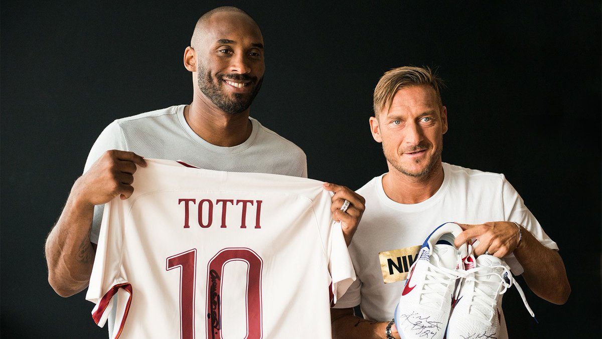 Francesco #Totti and #Kobe #Bryant 