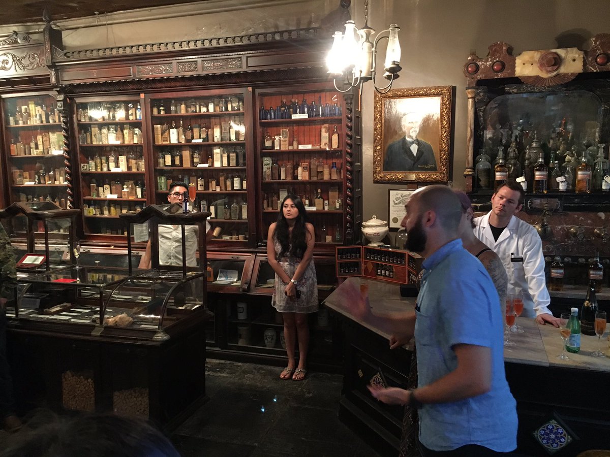 themark23's tweet photo. Tobin from #hellabitters dropping knowledge at the Pharmacy Museum. #totc2016 https://t.co/iqnhLs8OjM