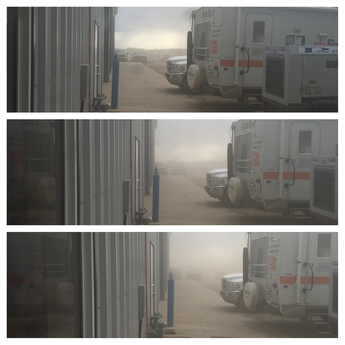 minsawchyn's tweet photo. Experiencing my first #yql #windstorm #weather #EatingDust https://t.co/0C2pYokJuc