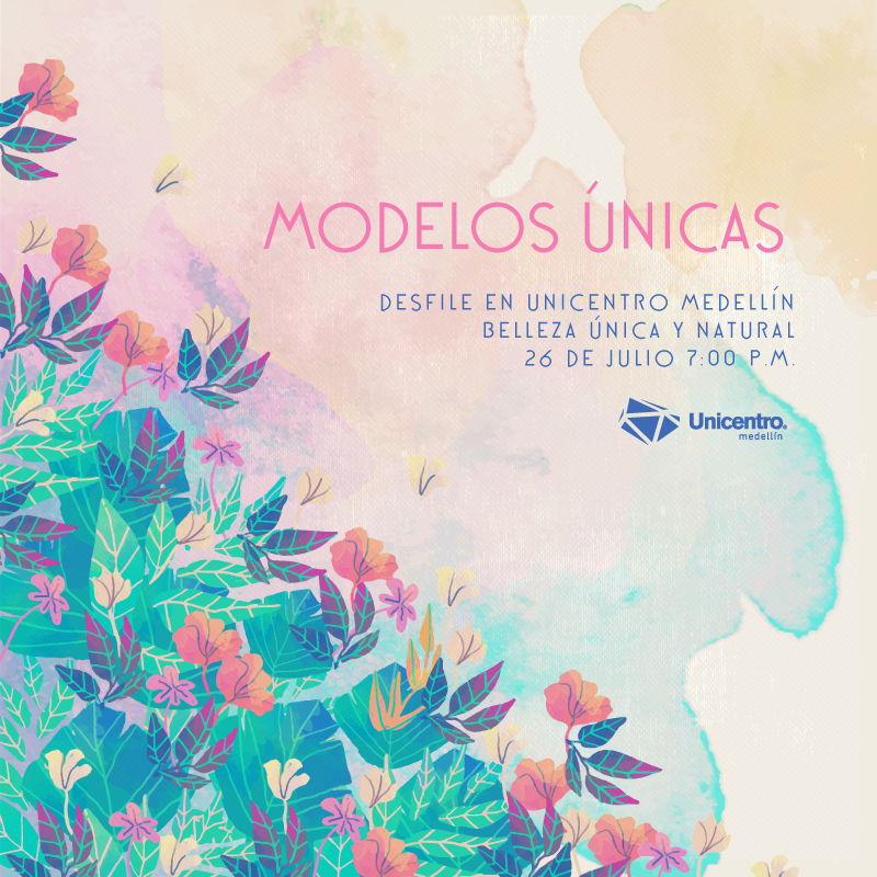 Unicentro_Med's tweet photo. Te esperamos para que disfrutes de un desfile único en #Unicentromedellín el martes 26 de julio a las 7:00 p.m. https://t.co/8xCl943VqI