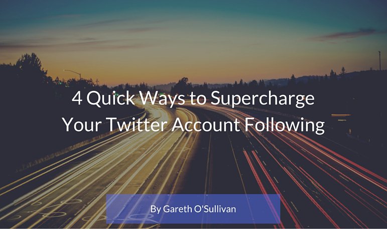 mrglyn96's tweet image. 🚨 NEW: 4 Quick Ways to Supercharge Your #Twitter Account Following 🚀 bit.ly/2a6SZKH via @_GarethG #SMM