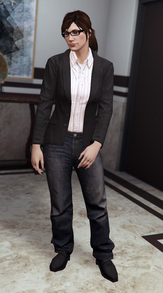 ColecoVee's tweet photo. Crossdressing Chic - Is it a man's world? Only when I decide #RockstarGames #GTAO #Snapmatic #genderfluid https://t.co/p8y3C5In36
