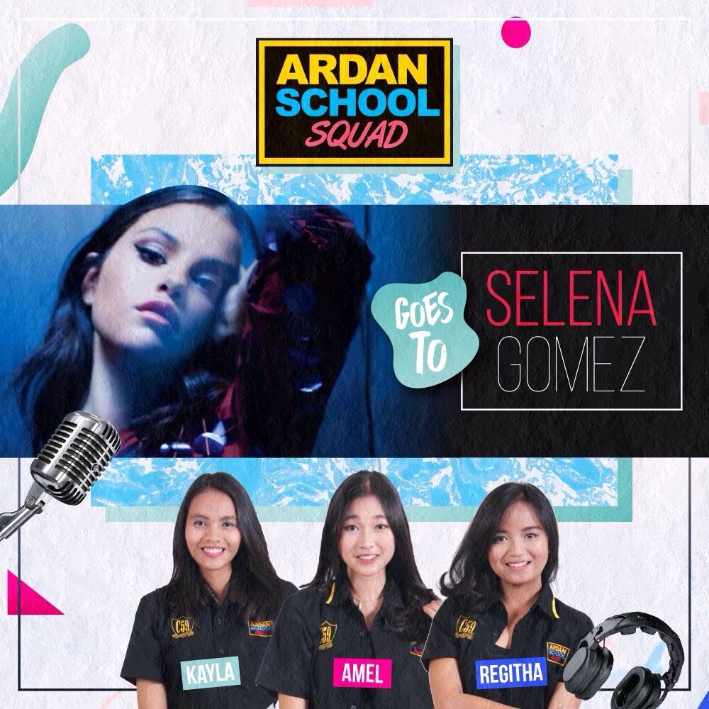 Hari ini juga <a href="/ardanschool/">Ardan School</a> ada yang berangkat ke konsernya Selena Gomez lho happy~

#CumaDiArdan