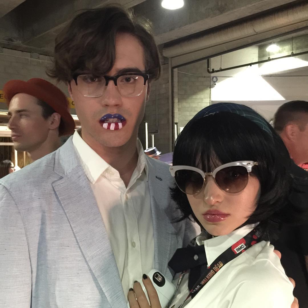 lenaluthorwine's tweet photo. Wow, #DCundercover! Wouldn't recognize you, you look AWESOME @DoveCameron! ❤❤ Thank you @KennyOrtegaBlog https://t.co/3eNnkvLk07