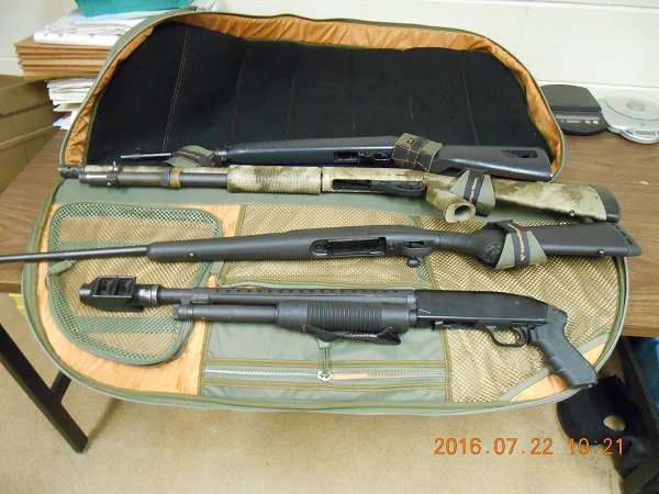 SoutheastRCMP's tweet photo. #MerrittRCMP Reports of erratic driver and attempt hit and run results in guns seized https://t.co/G4ApwBiwst https://t.co/48ym6izDwh