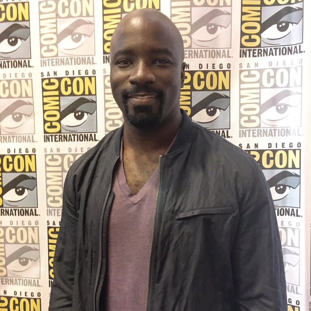 Mike Colter, star of the upcoming <a href="/Netflix/">Netflix</a> Series 'Luke Cage' is ready to kick some serious butt, here at #SDCC2016