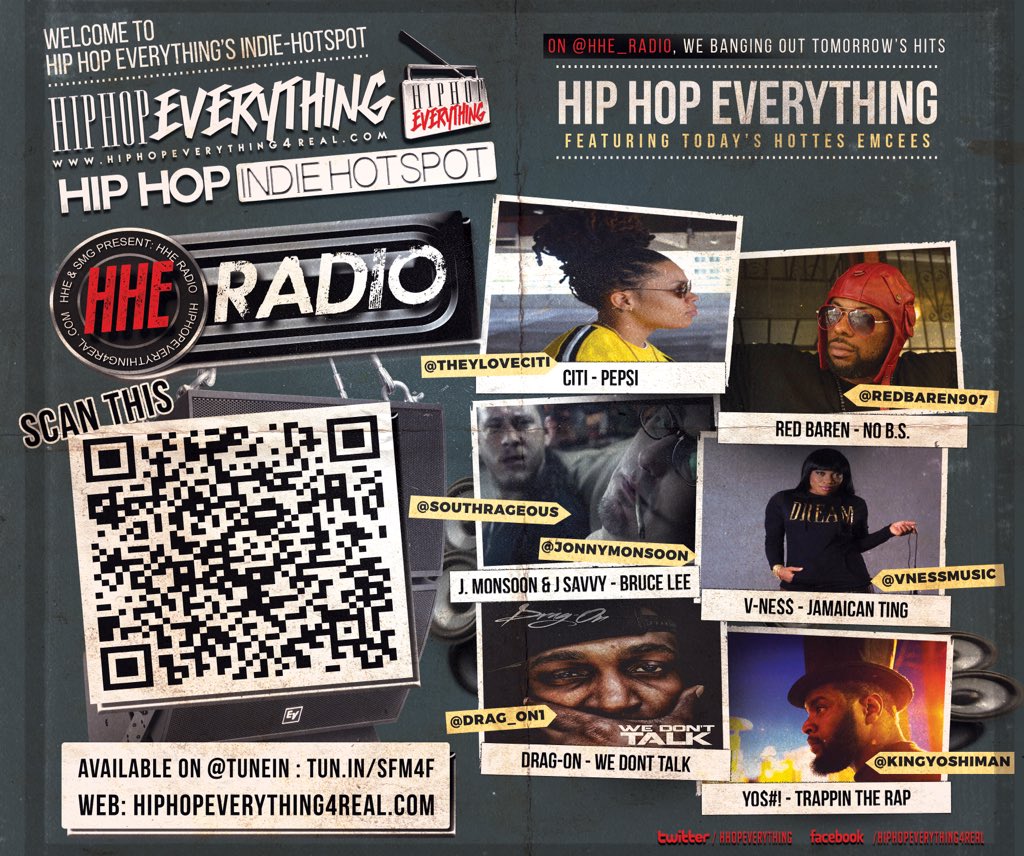 HHE_Radio's tweet photo. We banging out tomorrow's hits! https://t.co/6v2Gsh23J9 #HipHopEverything #SMGSouth #HHE4Real https://t.co/sWaVO2zQTA