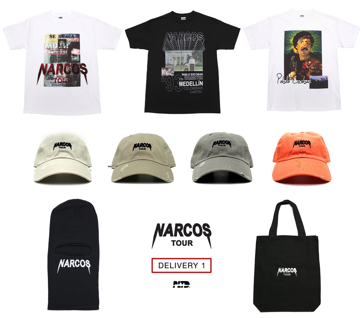 PericoLimited's tweet photo. #NarcosTour Delivery 1 is now available at @Community54 

Head over! #LocalHooligans #PLTD #LES #NYC #Streetwear https://t.co/KIdjd1C4Cs