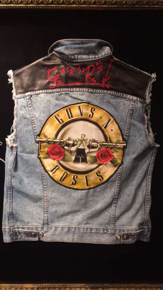 slash denim vest