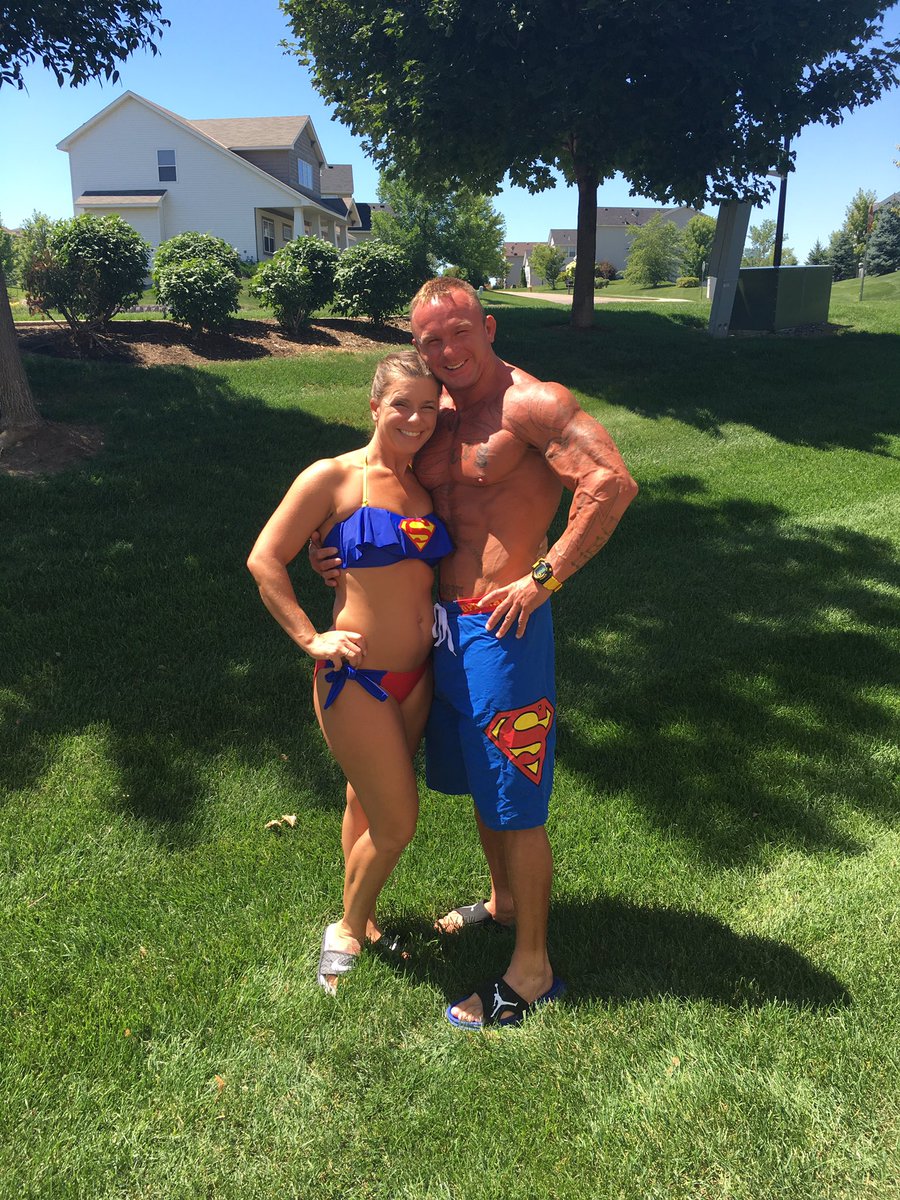 StalpesJaime's tweet photo. It's superman's birthday today!! Off to the pool!! #happybirthday #Superman #getfit #benchking #sneakercouple https://t.co/7wXaPJklEi