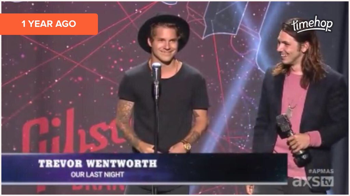 OLNFans's tweet photo. already a year ago Trevor announced an award at the apmas!! https://t.co/Cw0A63vFgx